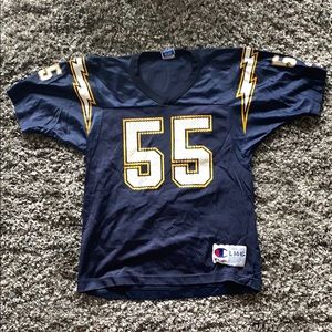 Vintage Champion brand Junior Seau Jersey
